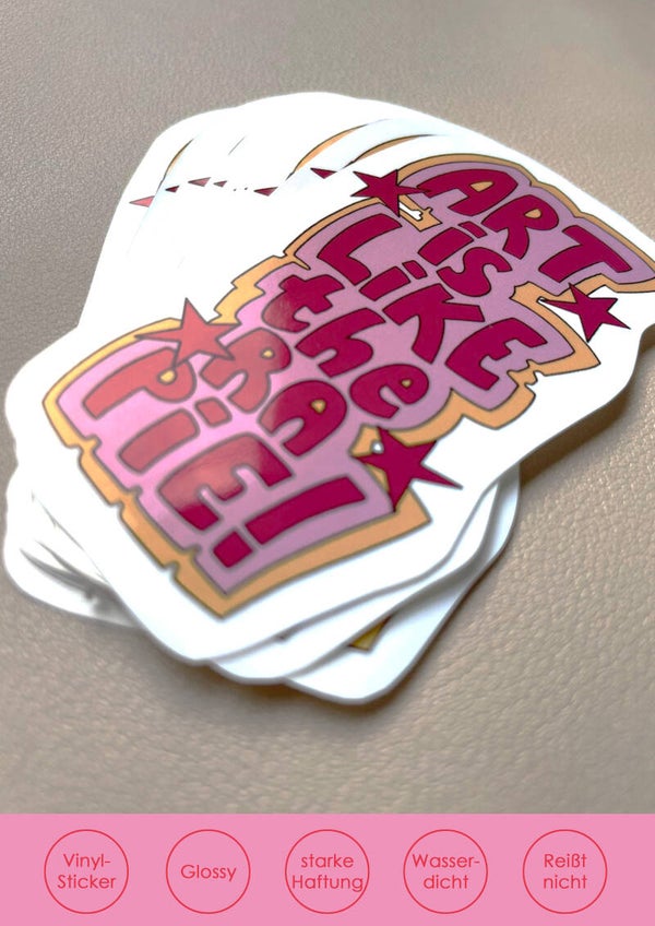 Sticker Art is like therapy