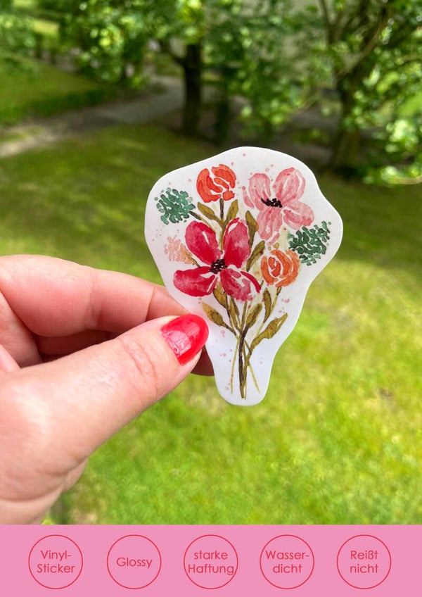 Sticker Blumenstrauß 1