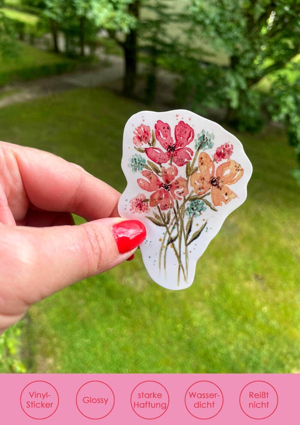Sticker Blumenstrauß 2
