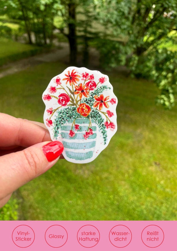 Sticker Blumenstrauß 3