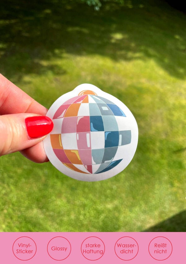 Sticker Discokugel