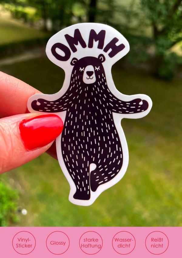 OMMH – Wird schon wieder! | Vinylsticker schwarz