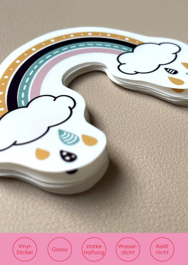 Sticker Regenbogen