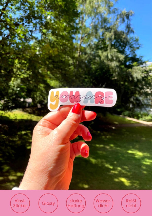 Sticker You are amazing