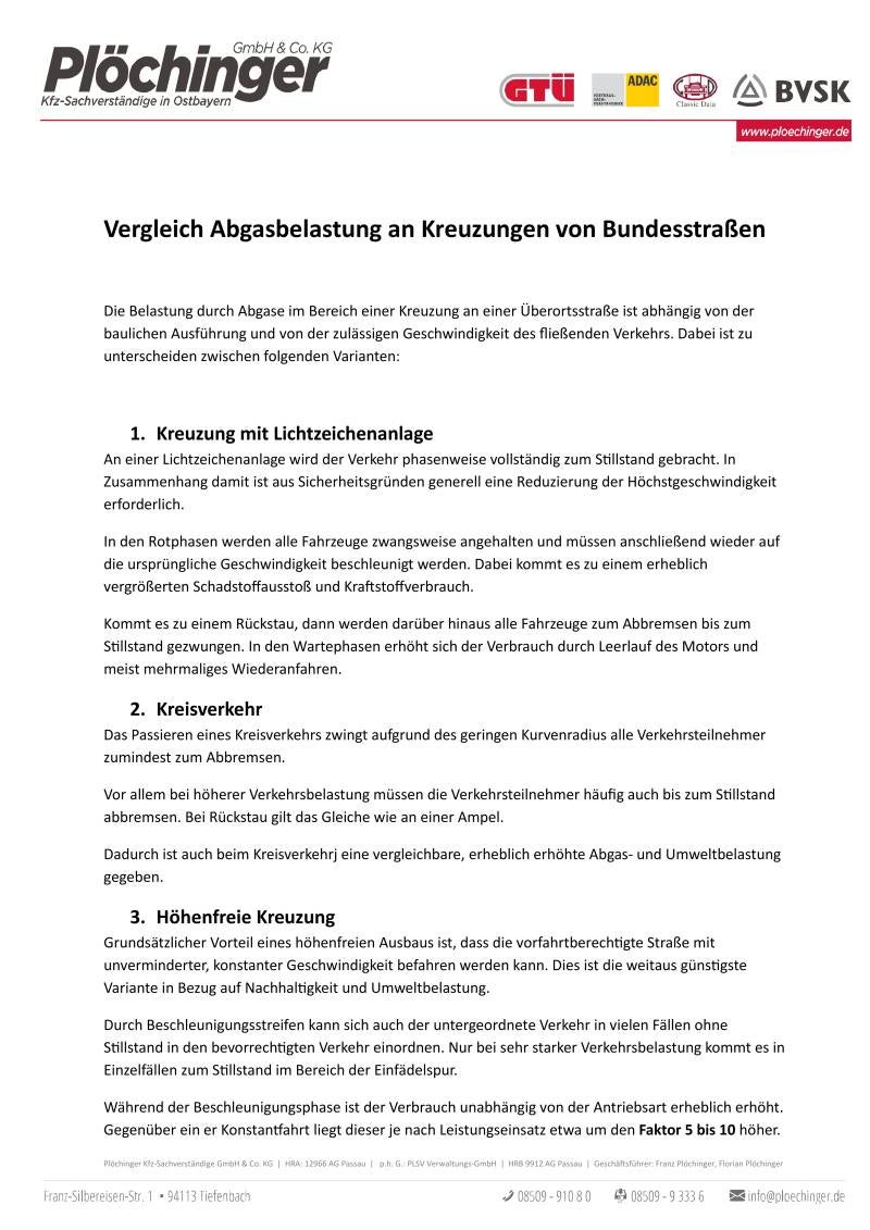 Gutachten vom Unfallanalytiker Herrn Franz Plöchinger 