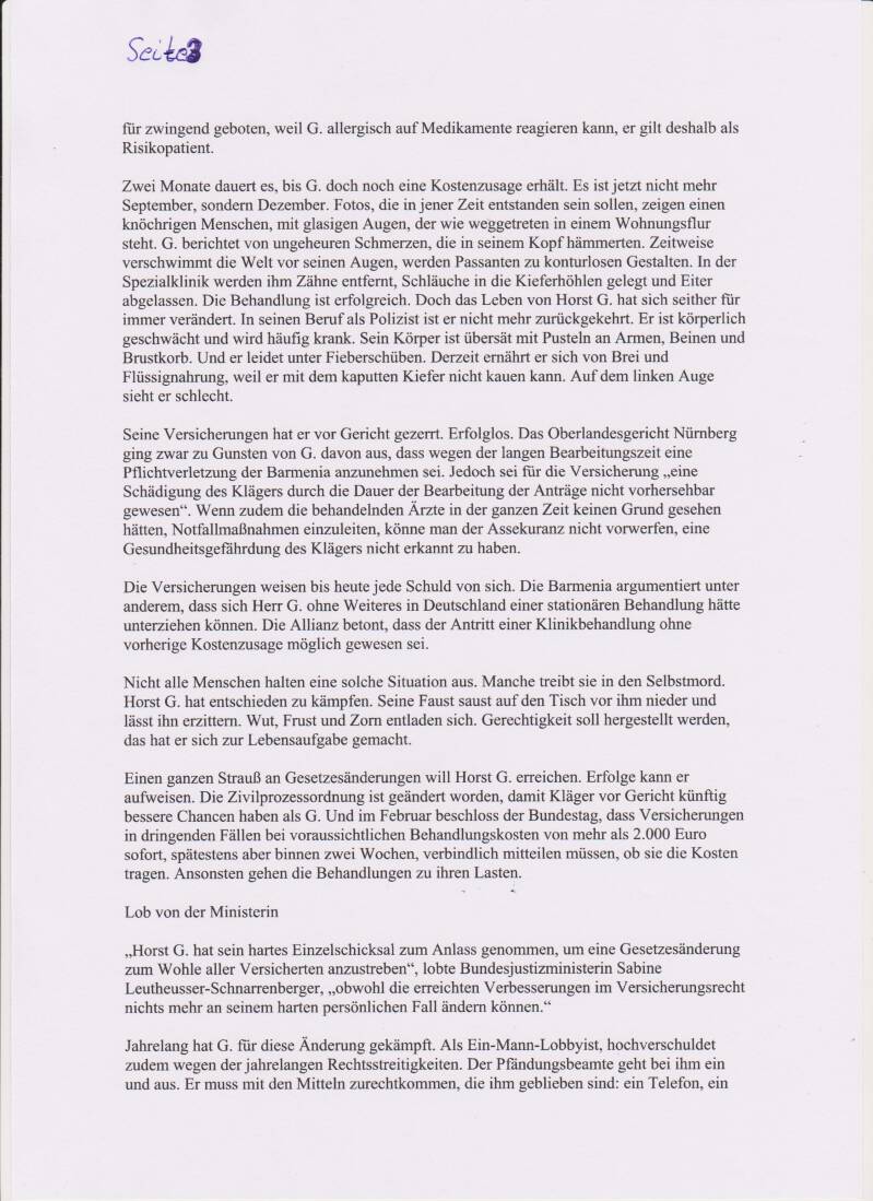 Allein geegen die Mächtigen