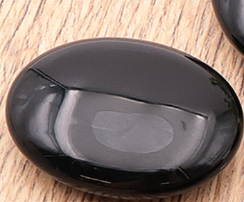 Galet Obsidienne noire