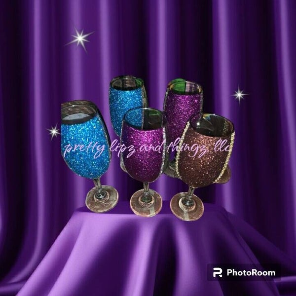 Bling Wine Glasses