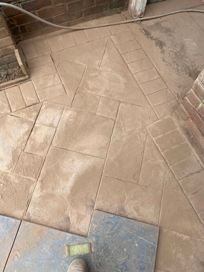 Ashlar Slate driveway Meopham Kent 