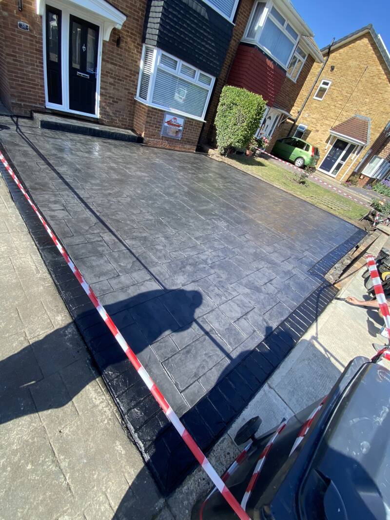 Da12 imprinted Concrete 