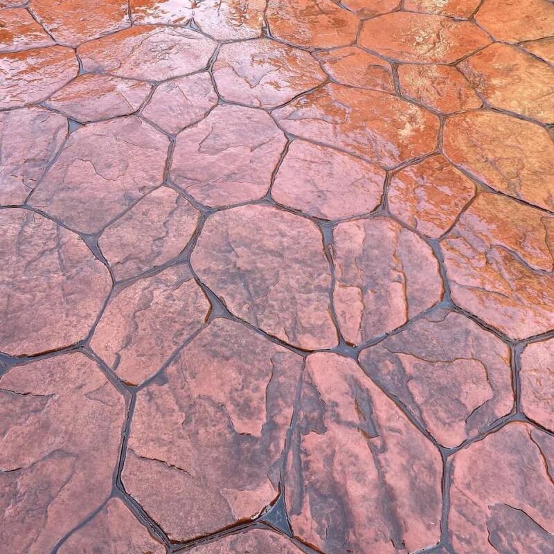 Bobbingworth imprinted Concrete Company 