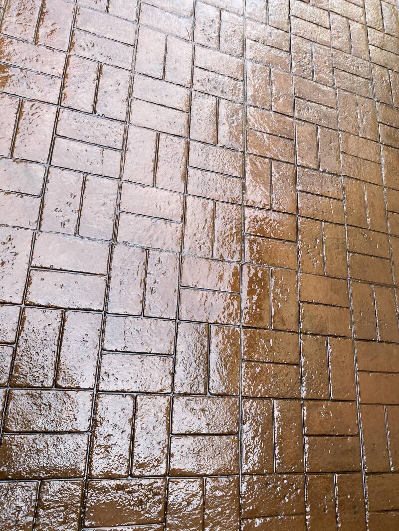 Crays Hill CM11 imprinted Concrete 