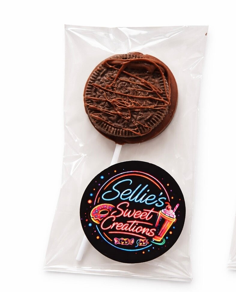 Chocolade lolly’s 5 cm
