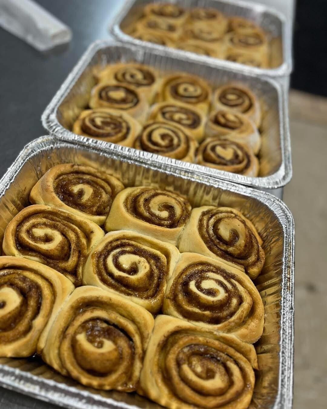 Small Pan Cinnamon Rolls