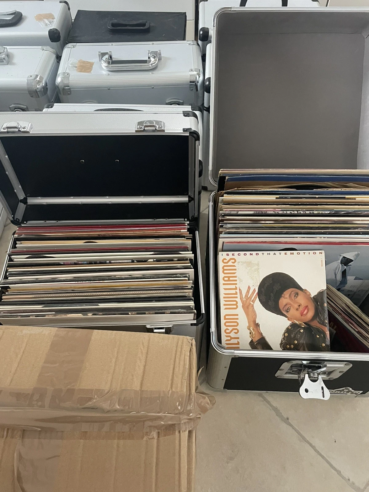 Entire Record Collection Spanning 45 Years, 60’s -2000’s, 12” 7” & CD’s.