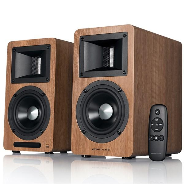 Airpulse A80 100W Active Bookshelf Speakers with Bluetooth