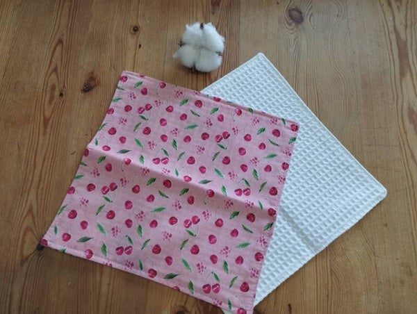 Essuie-tout cerise rose