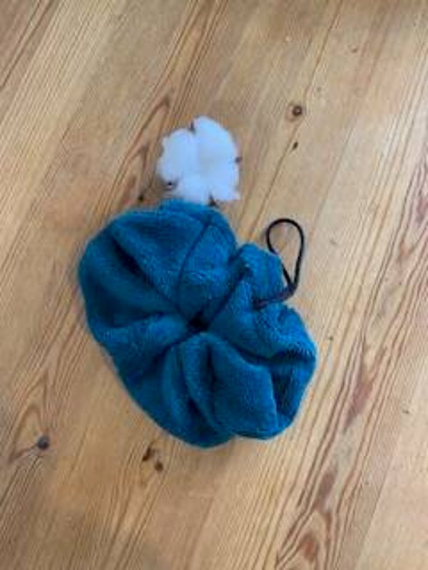Fleur de douche verte canard