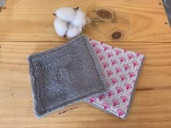 Lingette Alix rose à forme géométrique