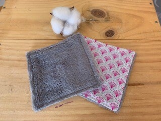 Lingette Alix rose à forme géométrique