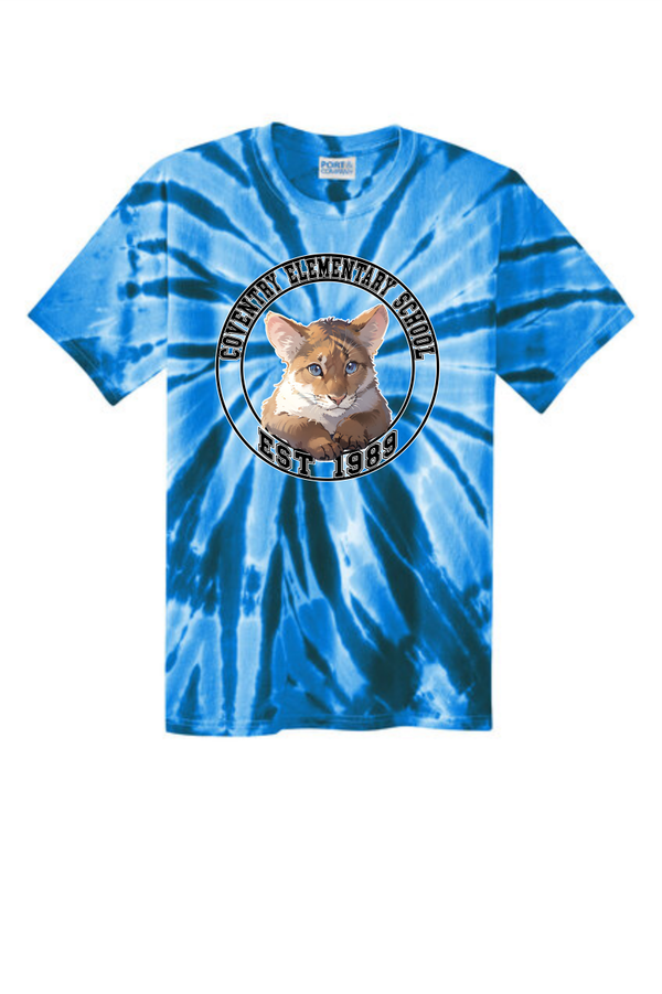 Tie Dye Cougar Cub Tee