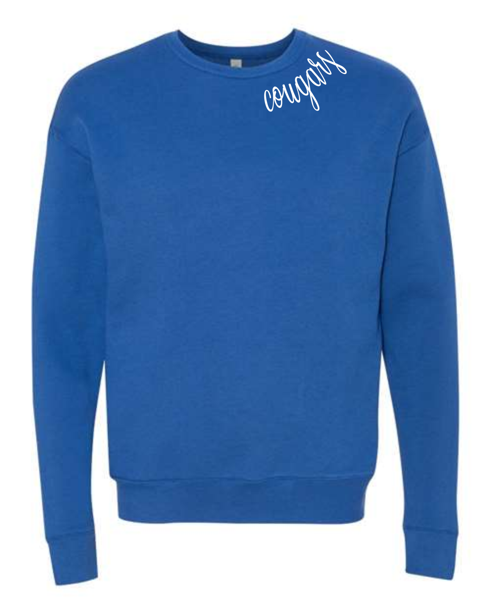 Bella & Canvas Embroidered Adult Crewneck Sweatshirt