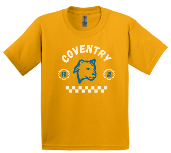Gold Cougar College Tee