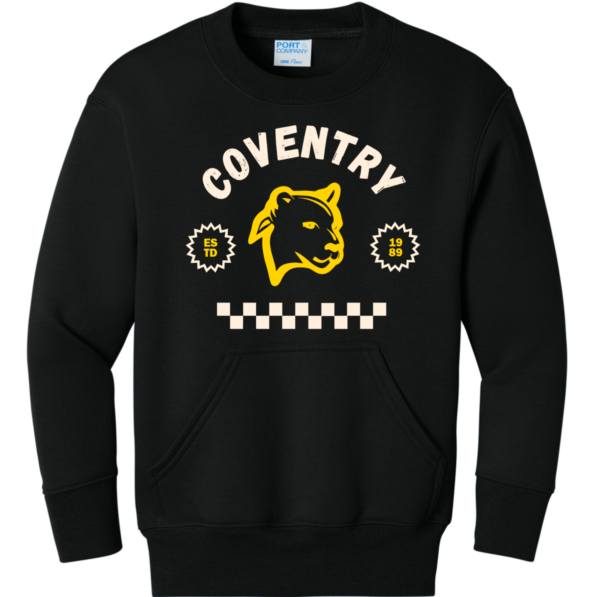 Hoodless Hoodie Jet Black