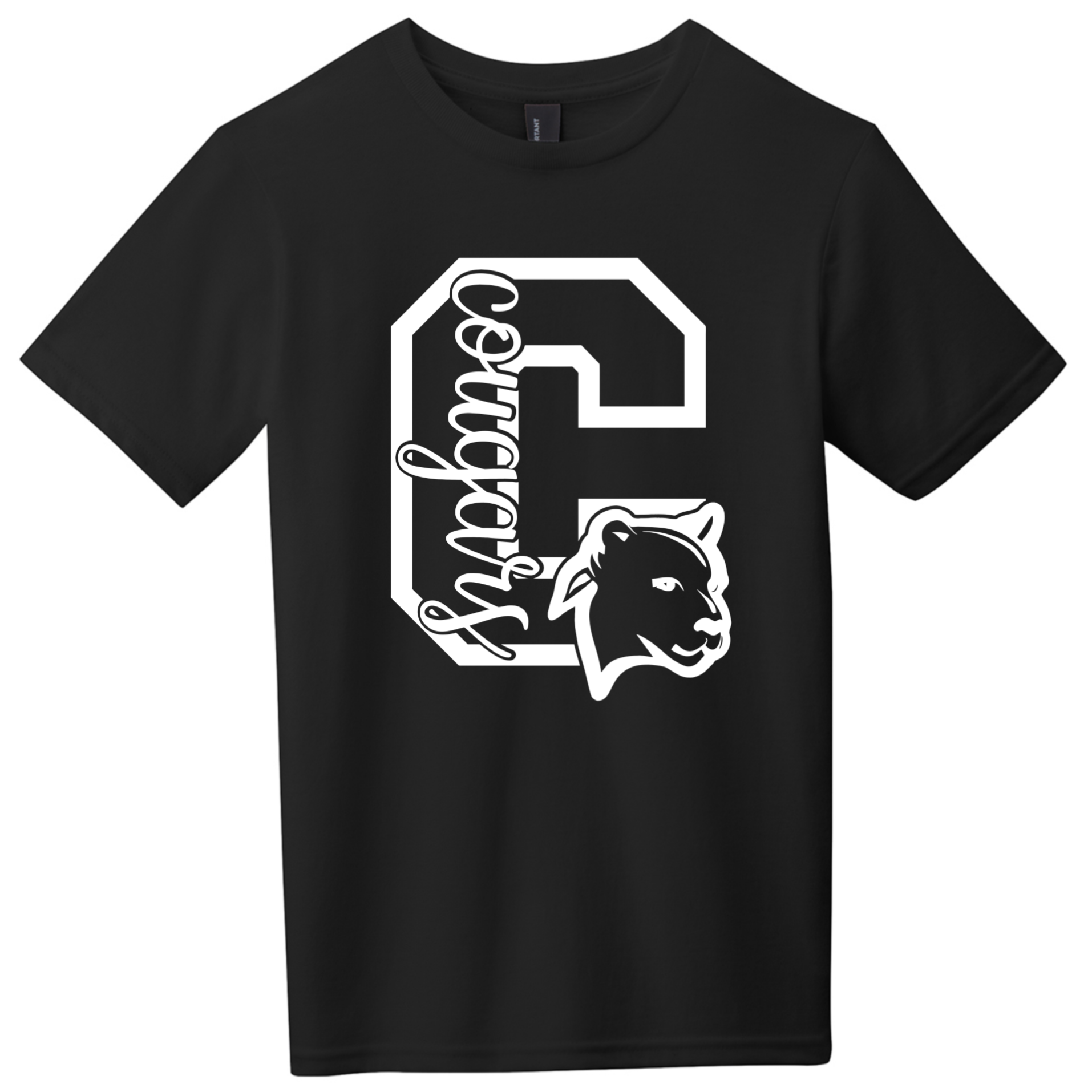 C Cougar Tee Black