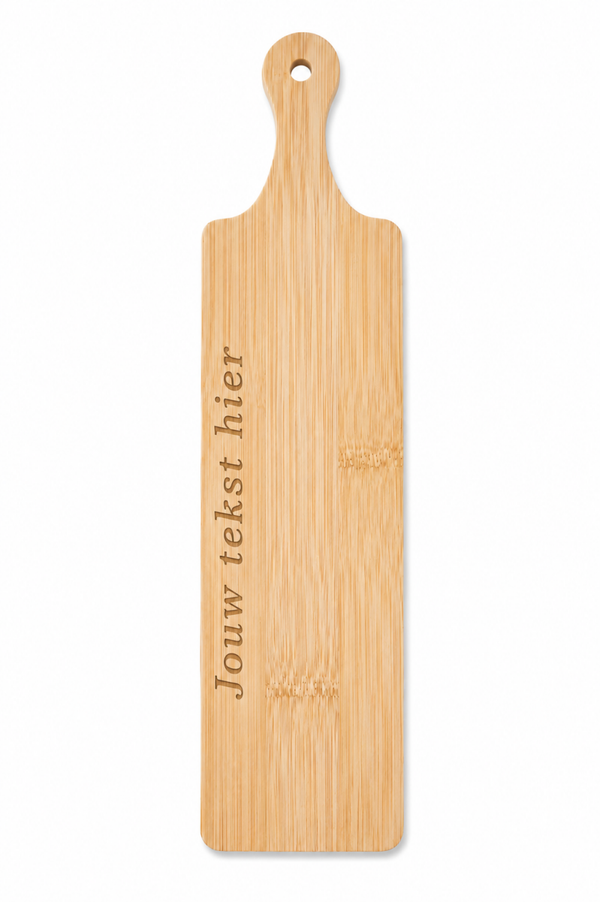Bamboe plank - langwerpig - Personaliseer zelf
