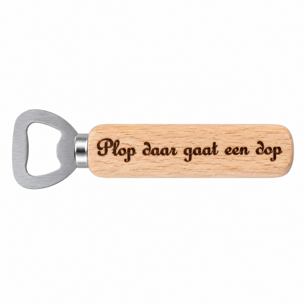 Bieropener – Plop daar gaat een dop