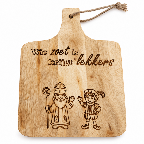 Sinterklaas borrelplank