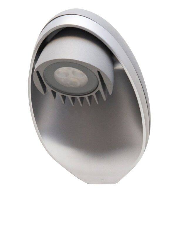 Außenleuchte mit schwenkbarem Kopf H 20,8 cm