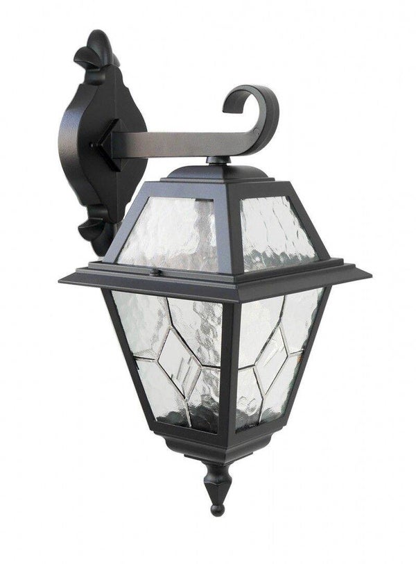 Außenlaterne mit geschwungenem Arm 43 cm