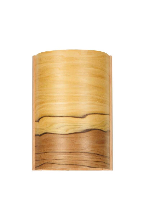 Deko-Wandlampe aus Naturholz – atmosphärische Beleuchtung für Flur & Wohnzimmer 21x15cm