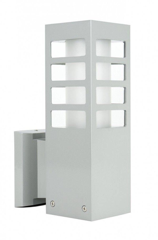 Fassadenlampe Stilvolle Gitteroptik H 25 cm
