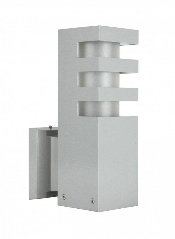 Fassadenleuchte Elegante Gitterstruktur H 25 cm