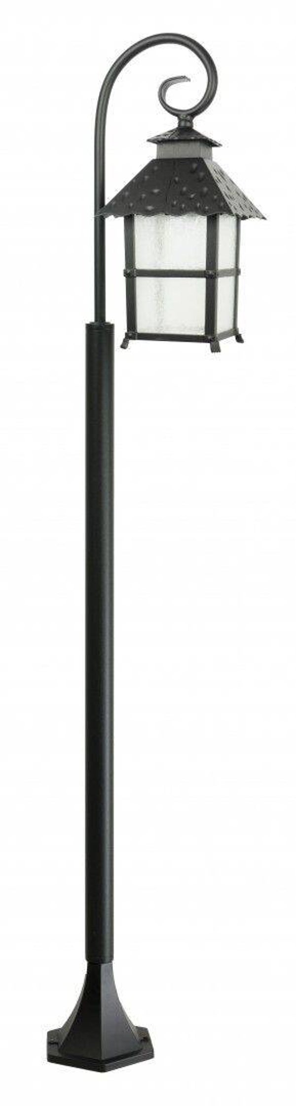 Garten-Standlaterne Klassisch mit geschwungenem Arm H 146 cm