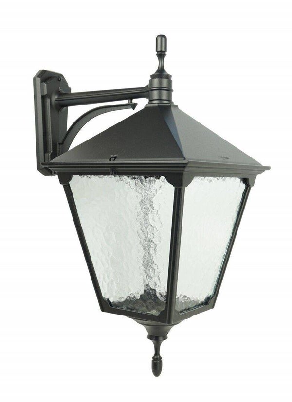 Quadratische Retro-Wandleuchte H 68 cm