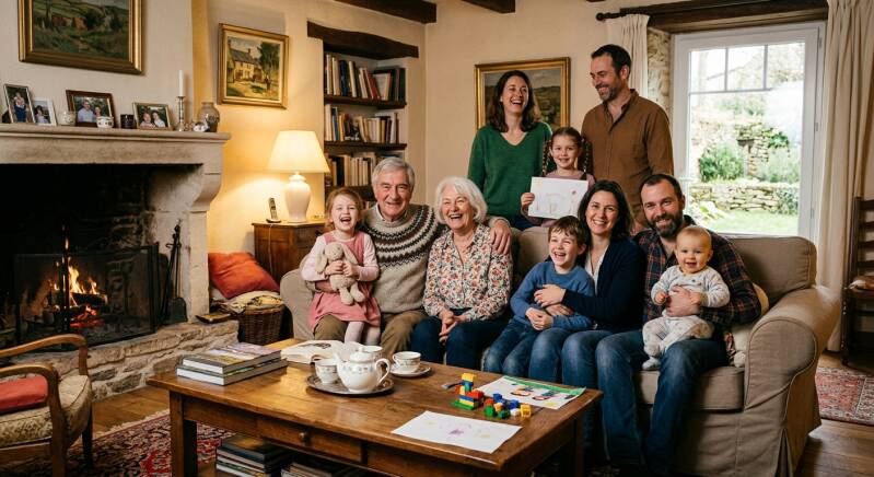 Famille réunie