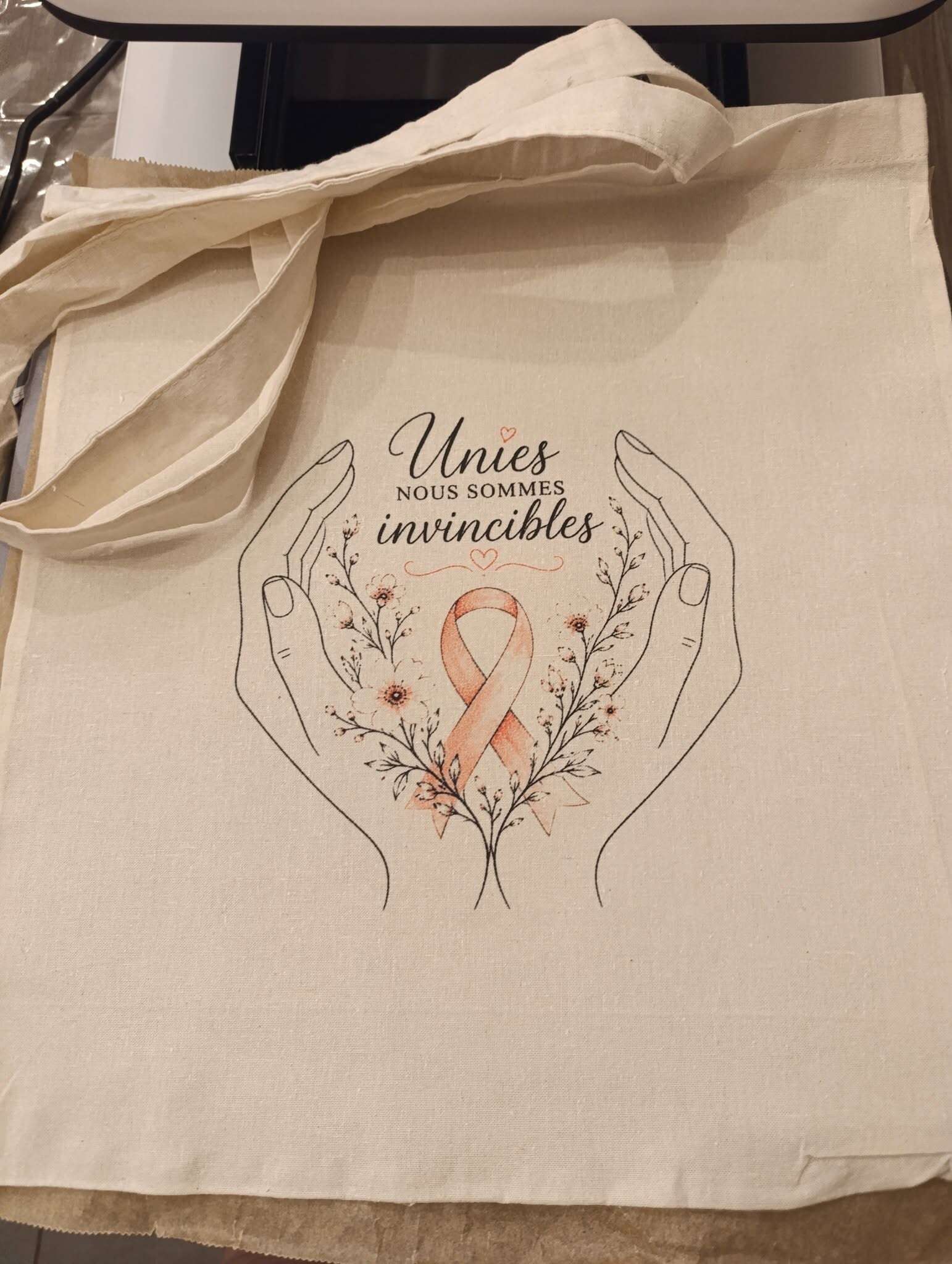 Tote bag: Octobre rose