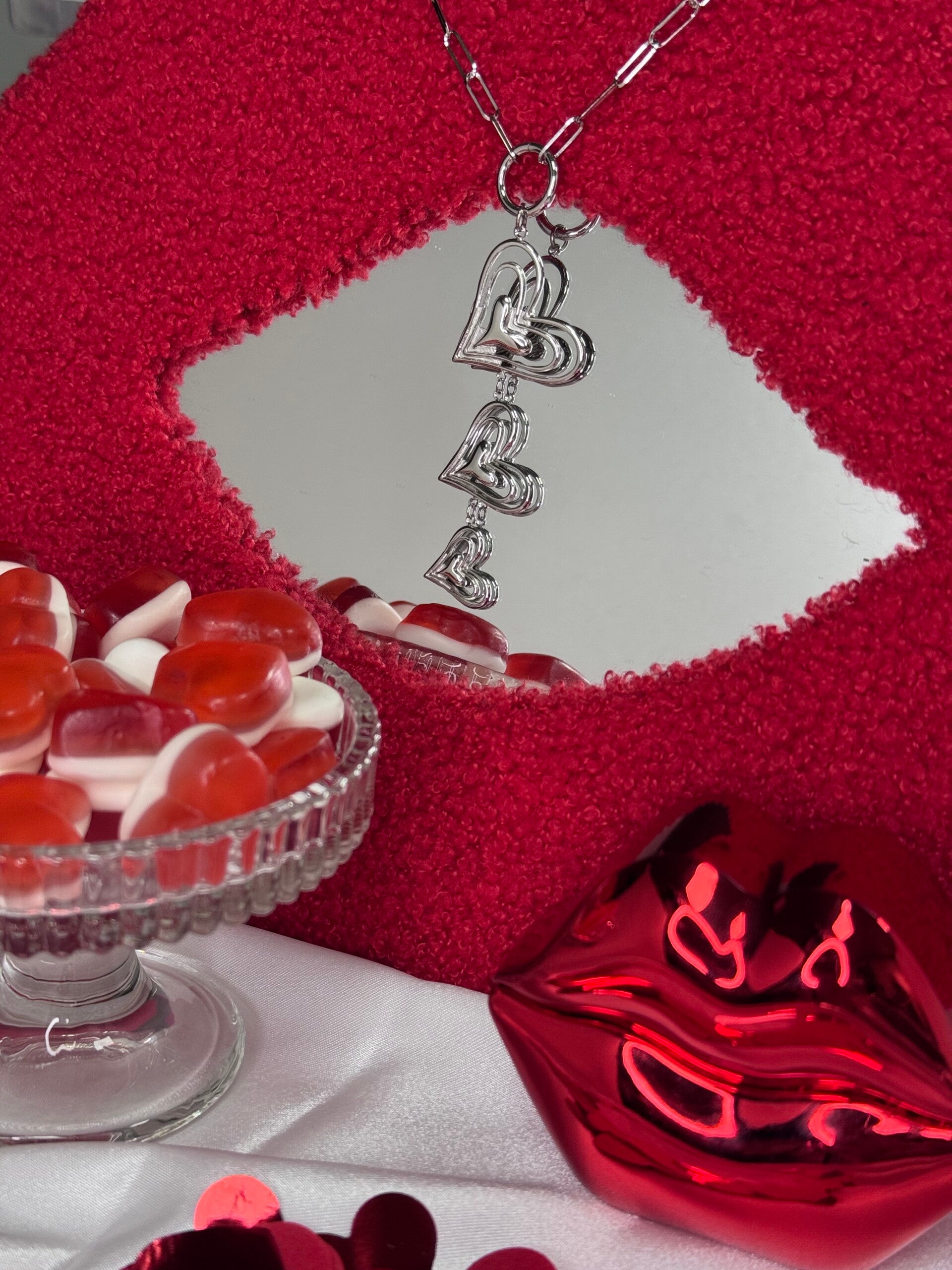 Luna ketting - Zilver kleur