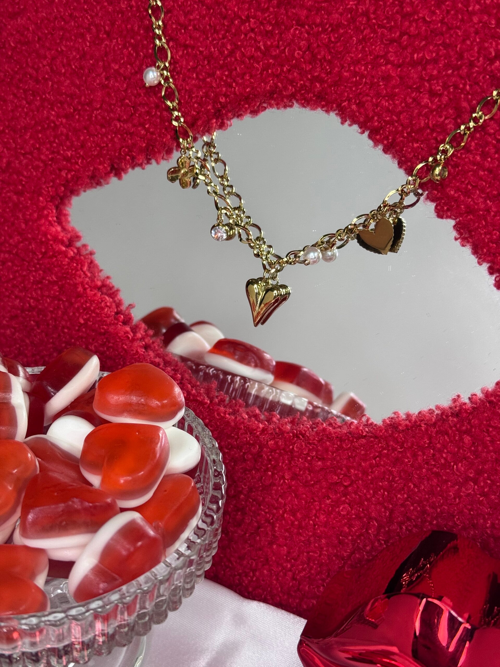 Sparkle ketting - Goud kleur