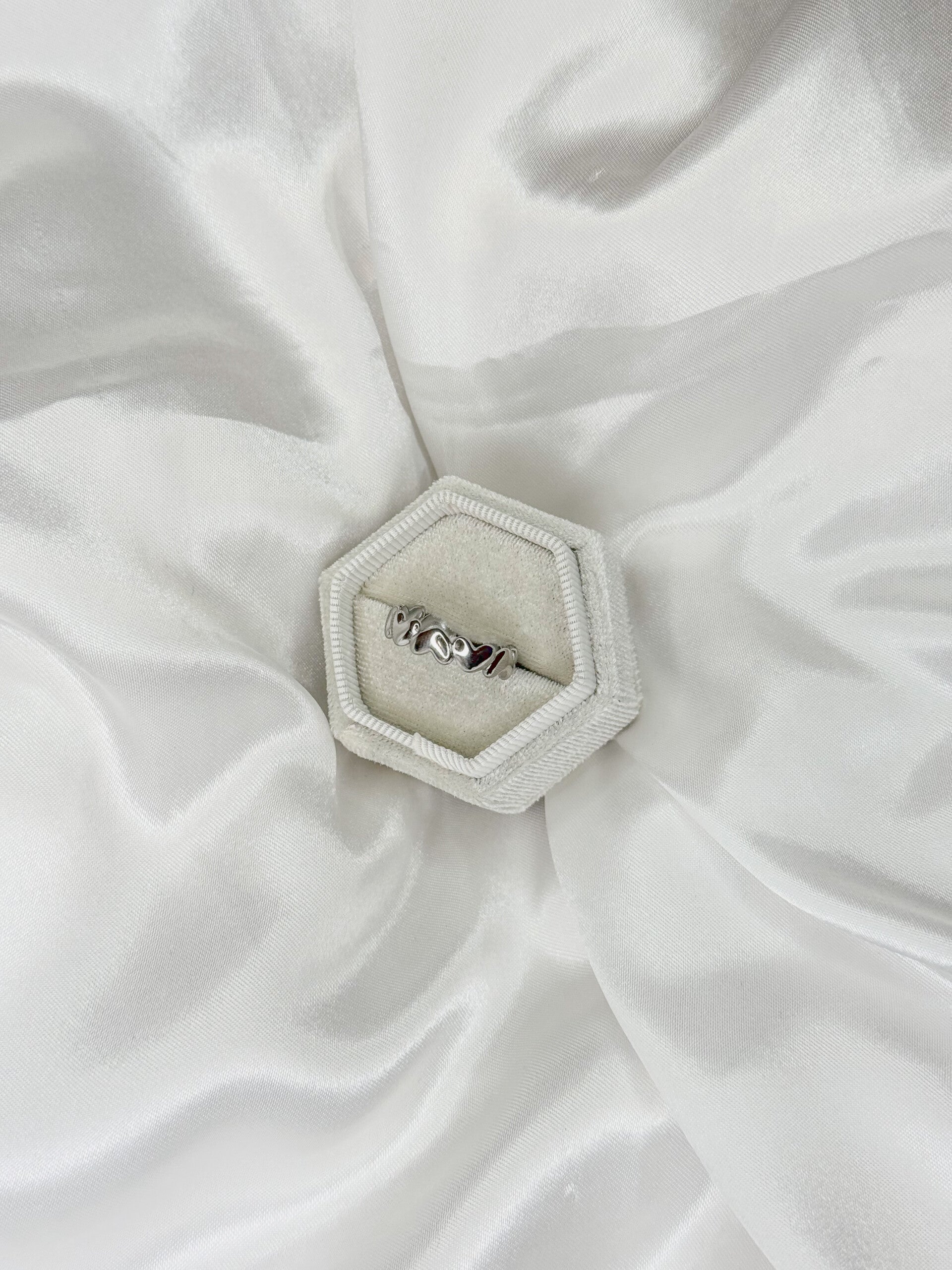 Infinity Love ring - Zilver kleur