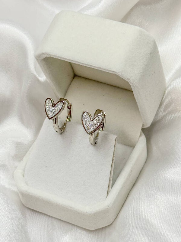 Amélie oorbel - Zilver kleur