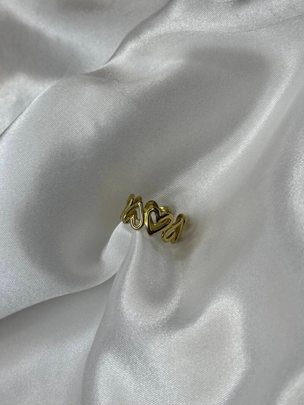 Love ring - Goud kleur