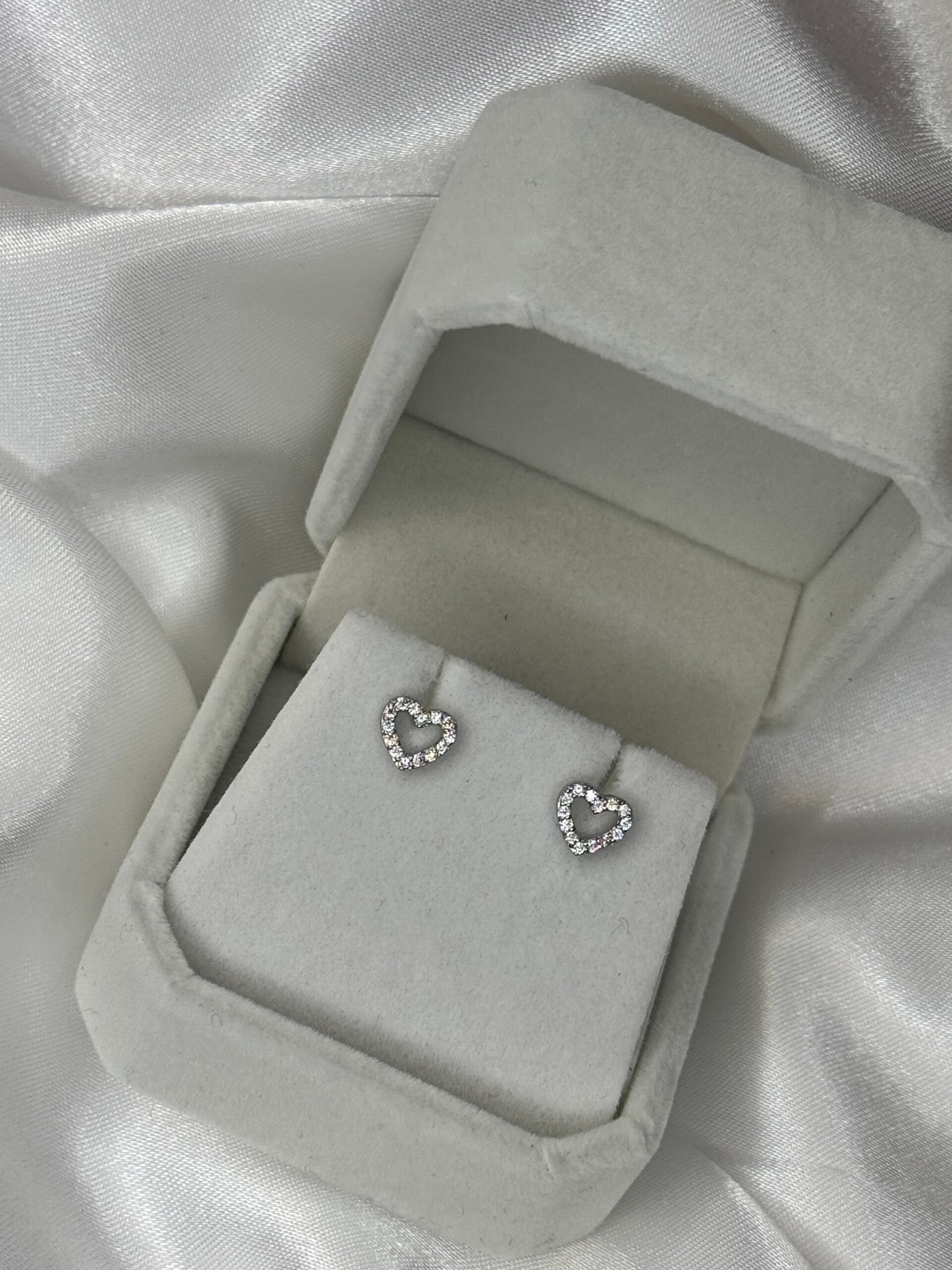 Spark oorbel - Zilver kleur