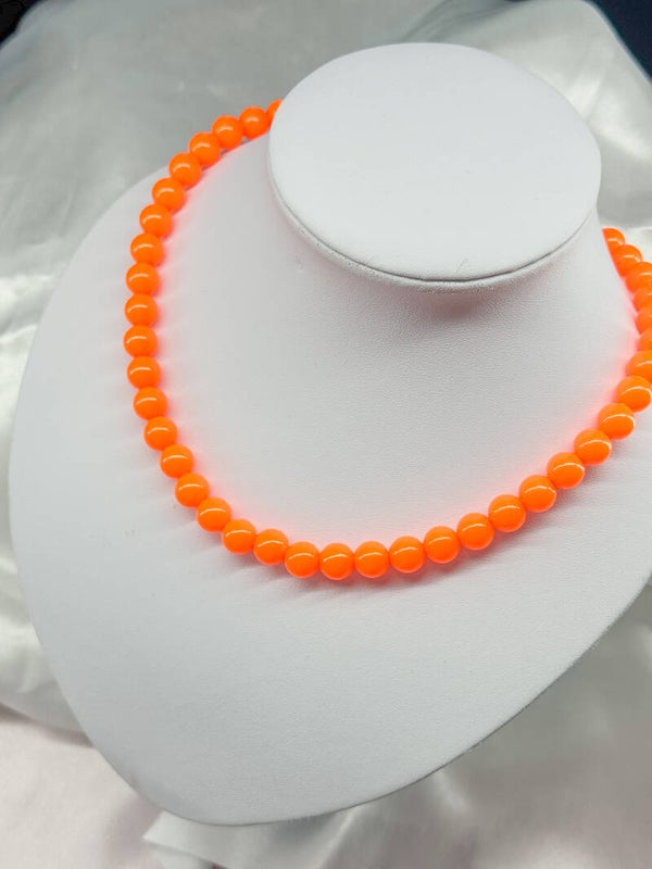 Orange pop ketting - Oranje