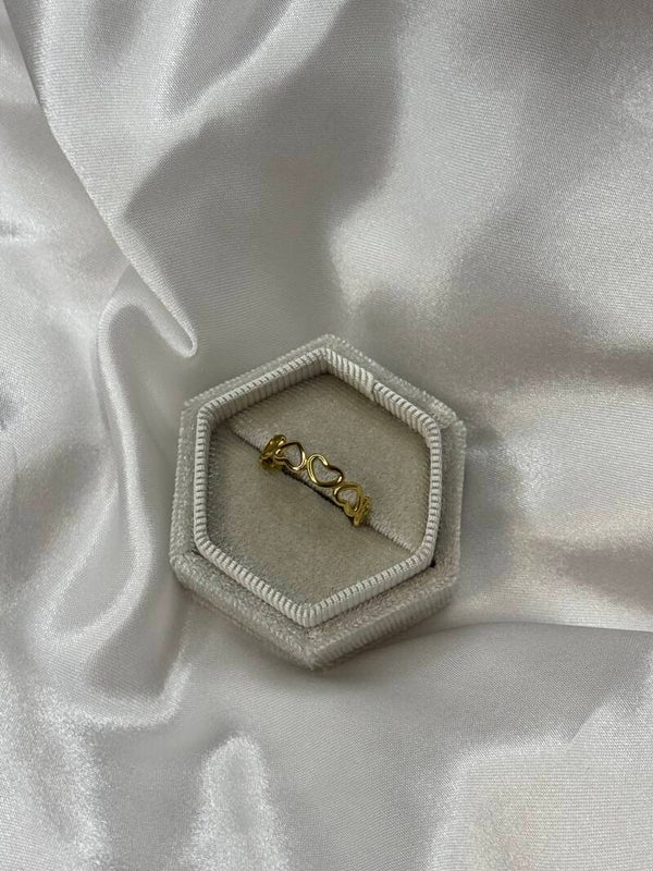 Amour ring - Goud kleur