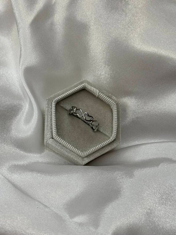 Amour ring - Zilver kleur